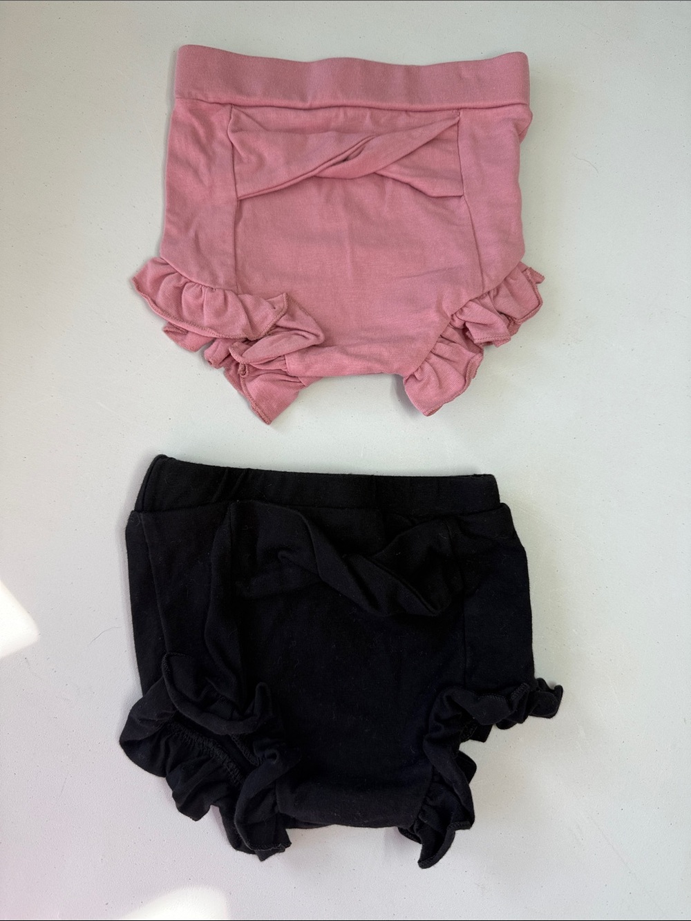 Bizzy Izzy’s Ruffle Bloomers - Pink & Black
